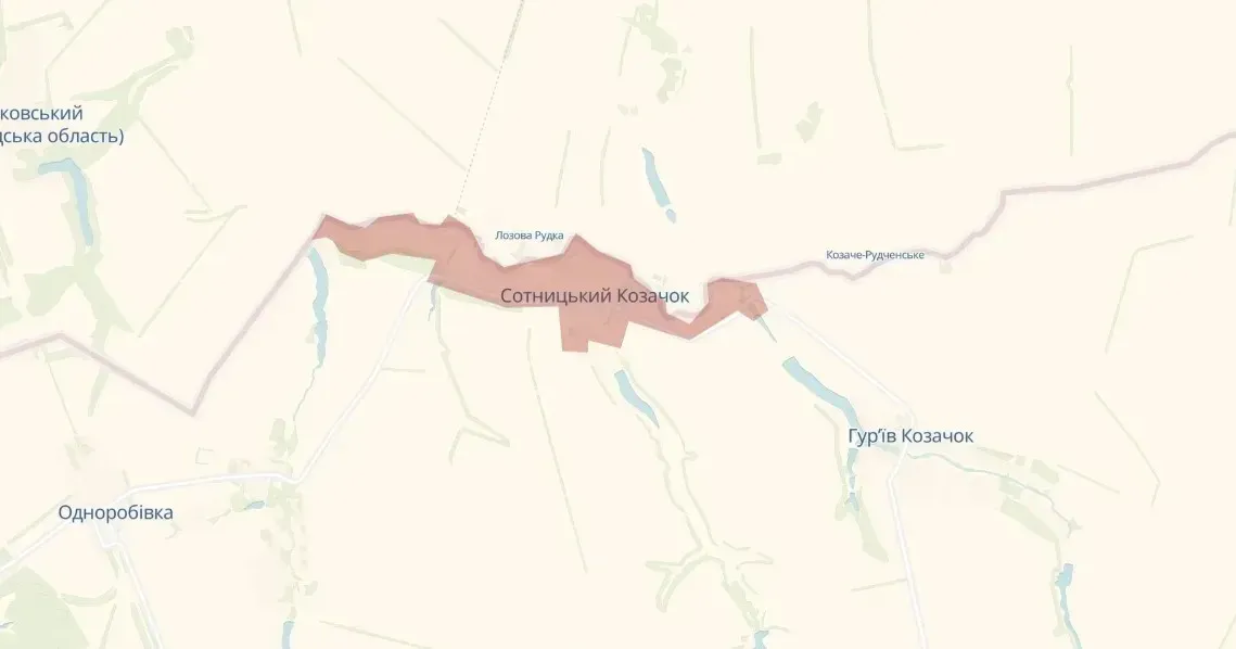 Фото з відкритих-джерел Сили оборони України контролюють село Золочівської громади на порталі Gromada Group