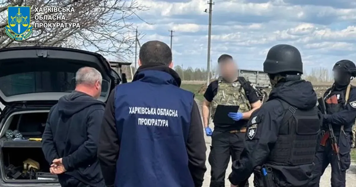 Фото: Харківська обласна прокуратура Мешкаць Золочева переправляв чоловіків на територію росії на порталі Gromada Group