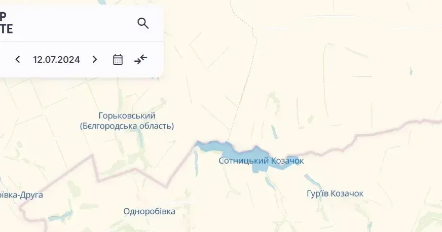 Карта:Deep State Окупанти щодня намагаються здійснити штурм околиці Золочівської громади на порталі Gromada Group